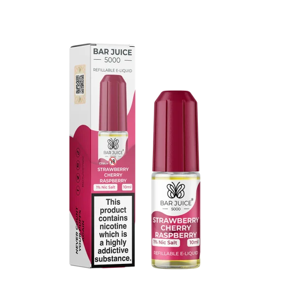 Bar juice strawberry cherry raspberry